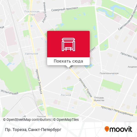 Карта Пр. Тореза