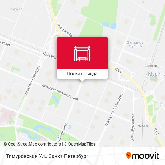 Карта Тимуровская Ул.