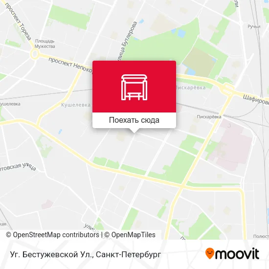 Карта Уг. Бестужевской Ул.