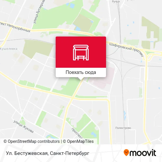 Карта Ул. Бестужевская
