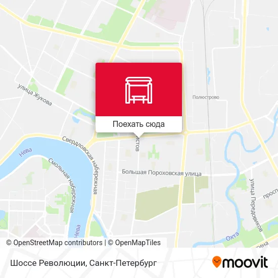 Карта Шоссе Революции