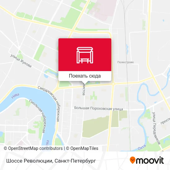 Карта Шоссе Революции