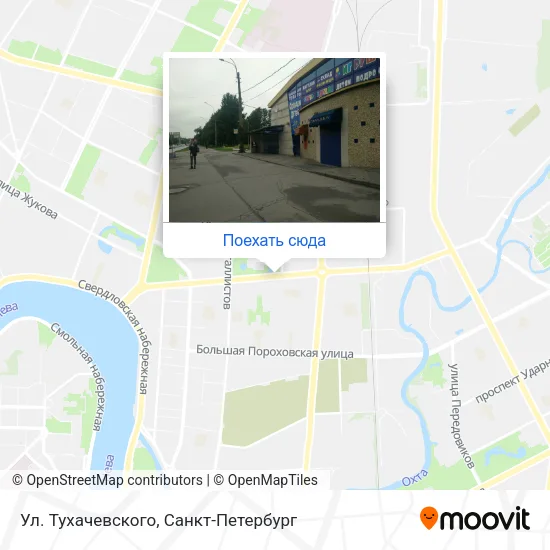 Карта Ул. Тухачевского