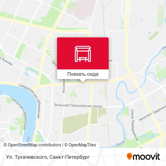 Карта Ул. Тухачевского
