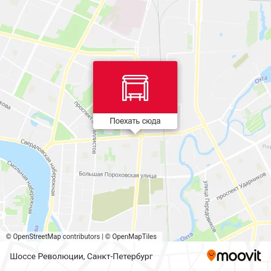 Карта Шоссе Революции