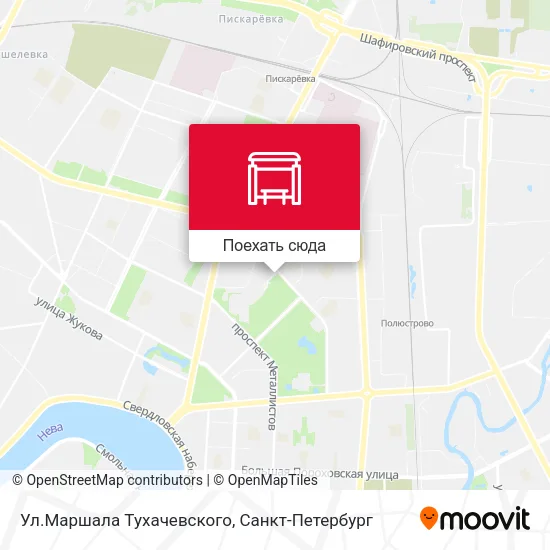 Карта Ул.Маршала Тухачевского