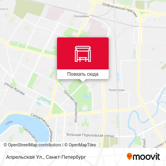 Карта Апрельская Ул.