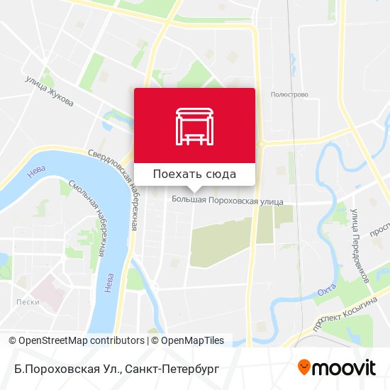 Карта Б.Пороховская Ул.