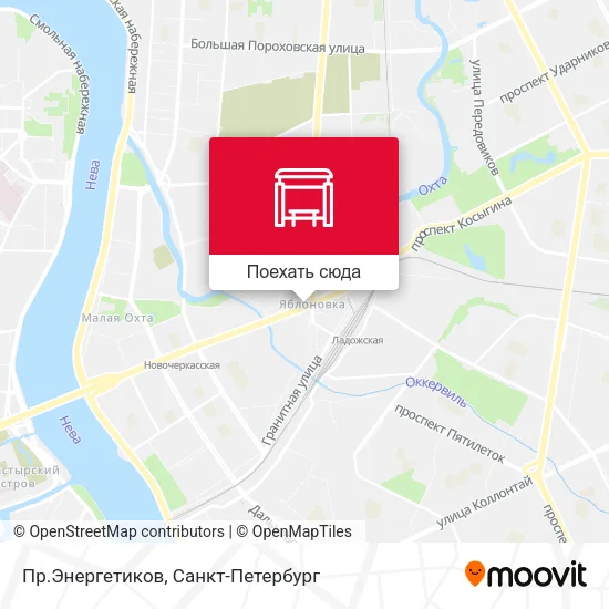 Карта Пр.Энергетиков
