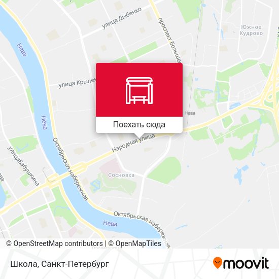 Карта Школа