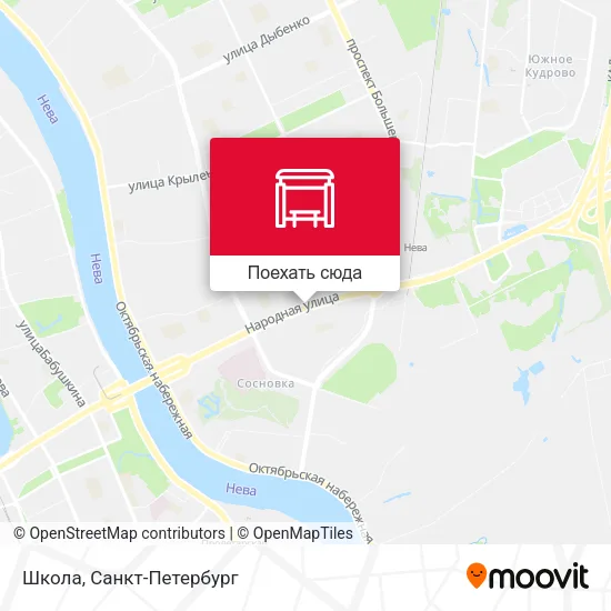 Карта Школа