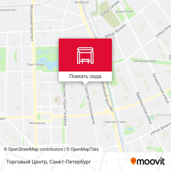 Карта Торговый Центр