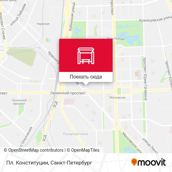 Карта Пл. Конституции