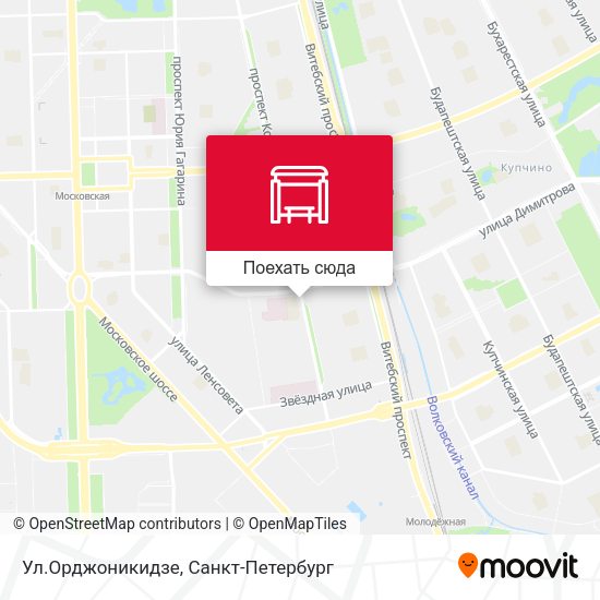 Карта Ул.Орджоникидзе