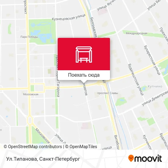 Карта Ул.Типанова