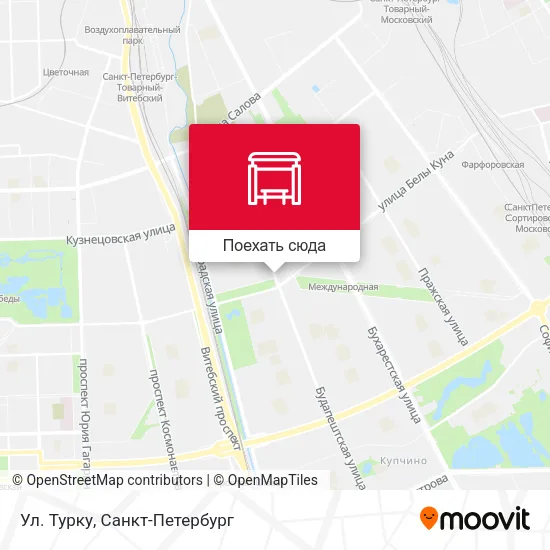 Карта Ул. Турку