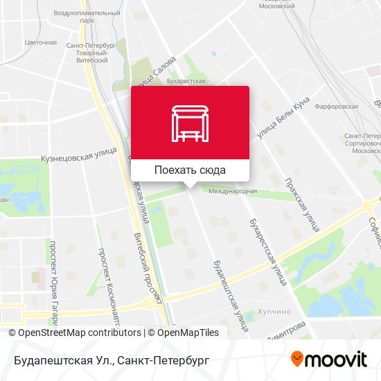 Карта Будапештская Ул.