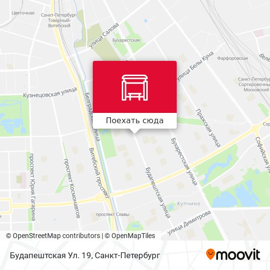 Карта Будапештская Ул. 19