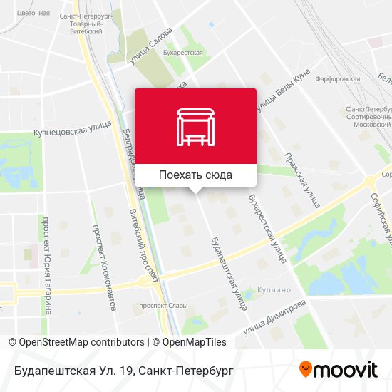 Карта Будапештская Ул. 19
