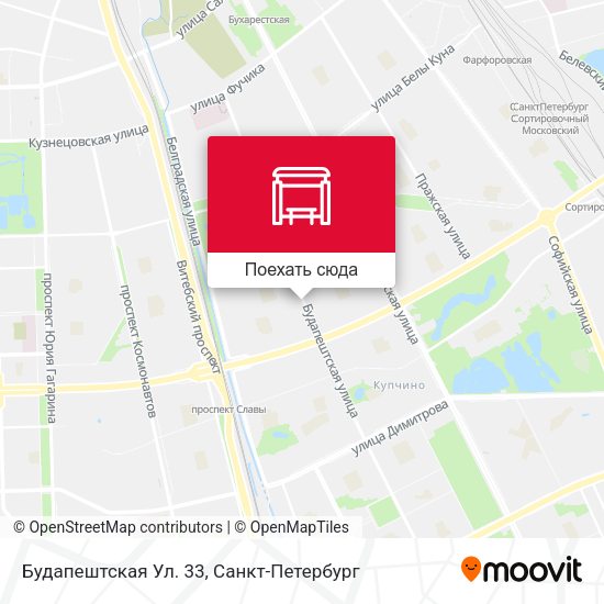 Карта Будапештская Ул. 33