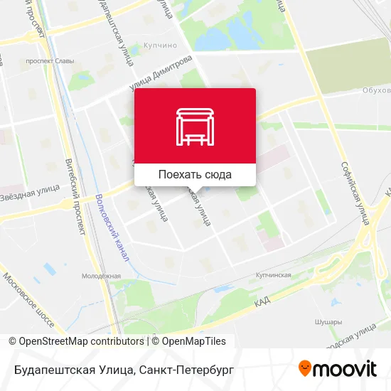 Карта Будапештская Улица