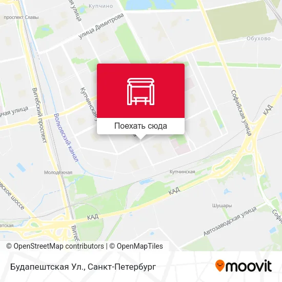 Карта Будапештская Ул.
