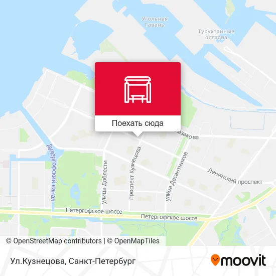 Карта Ул.Кузнецова