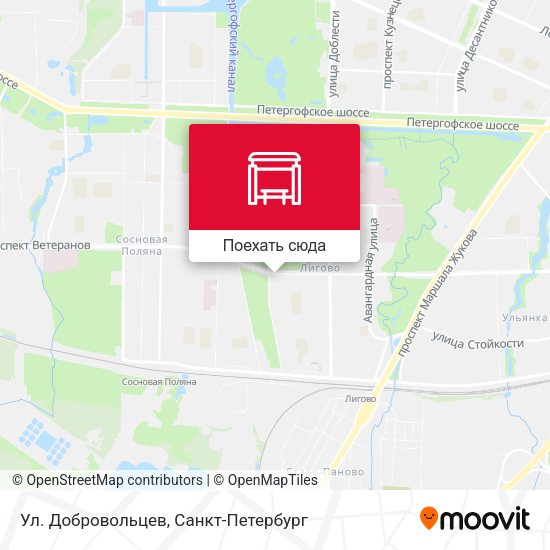 Карта Ул. Добровольцев