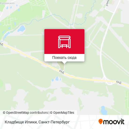 Карта Кладбище Илики