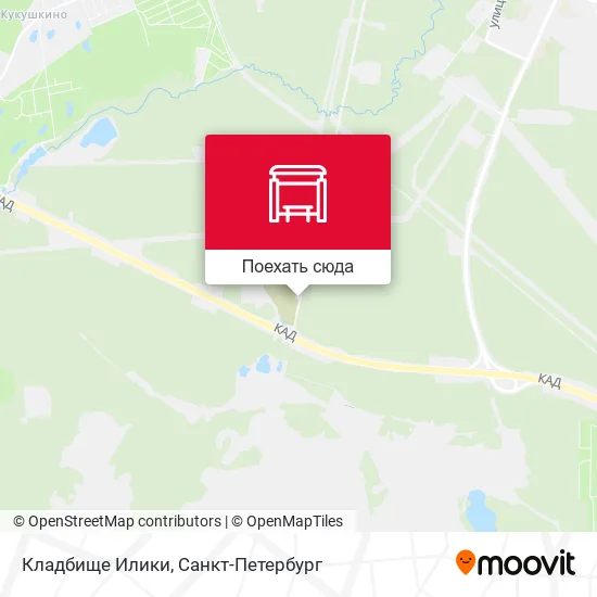 Карта Кладбище Илики