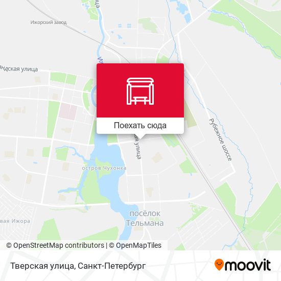 Карта Тверская улица