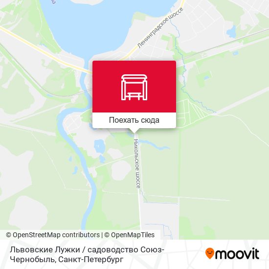 Карта Львовские Лужки / садоводство Союз-Чернобыль