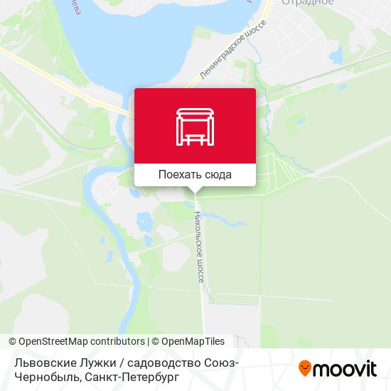 Карта Львовские Лужки / садоводство Союз-Чернобыль