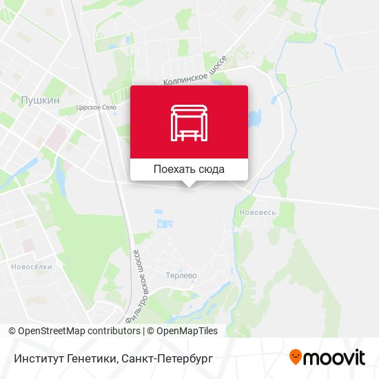 Карта Институт Генетики