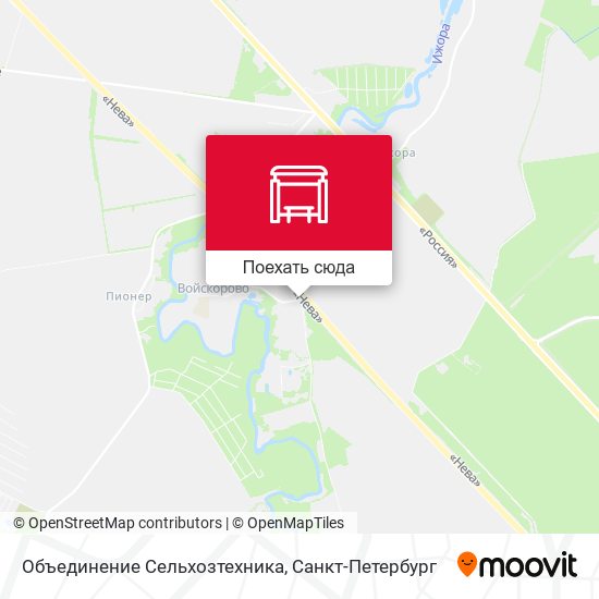 Карта Объединение Сельхозтехника