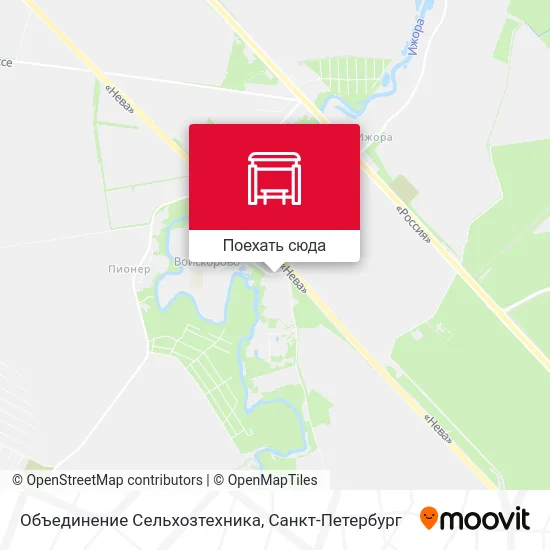 Карта Объединение Сельхозтехника