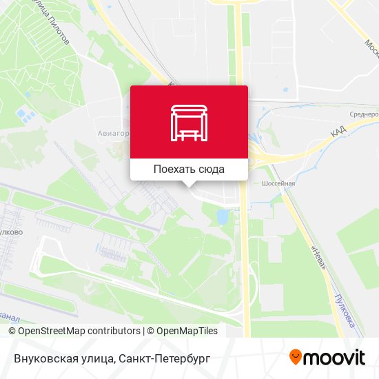 Карта Внуковская улица