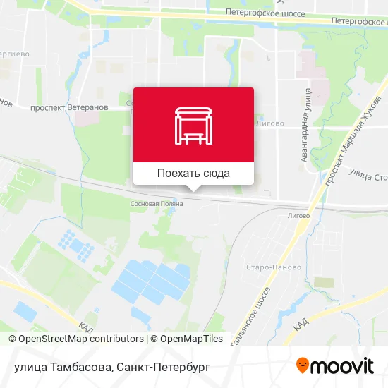 Карта улица Тамбасова