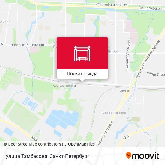 Карта улица Тамбасова