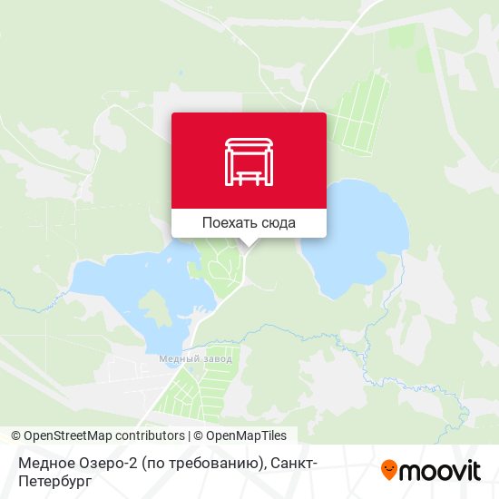 Карта Медное Озеро-2 (по требованию)
