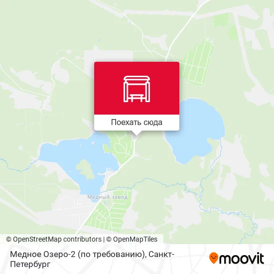 Карта Медное Озеро-2 (по требованию)