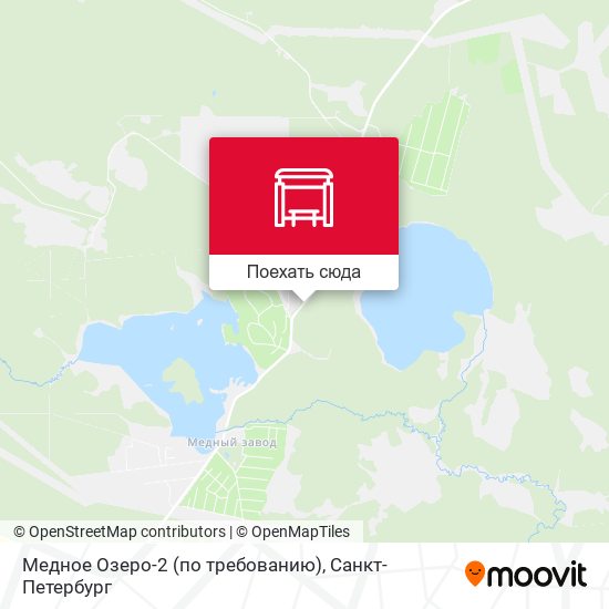 Карта Медное Озеро-2 (по требованию)