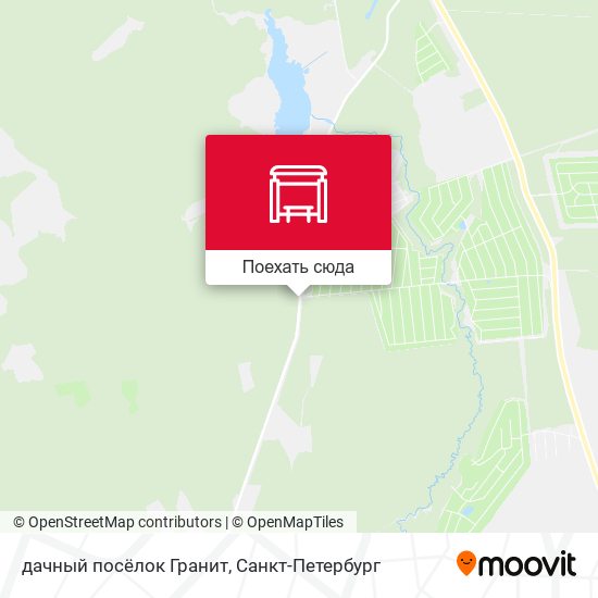 Карта дачный посёлок Гранит