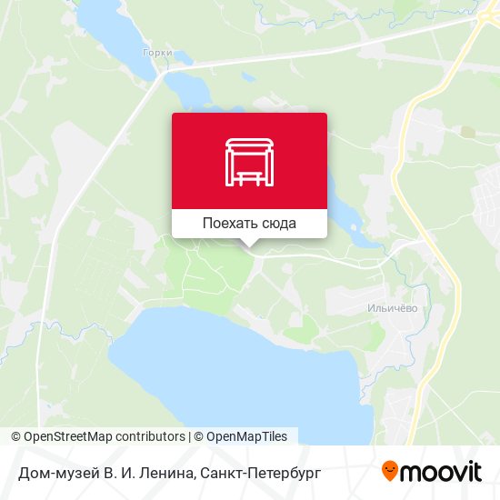 Карта Дом-музей В. И. Ленина
