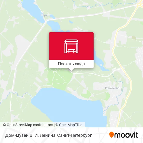 Карта Дом-музей В. И. Ленина