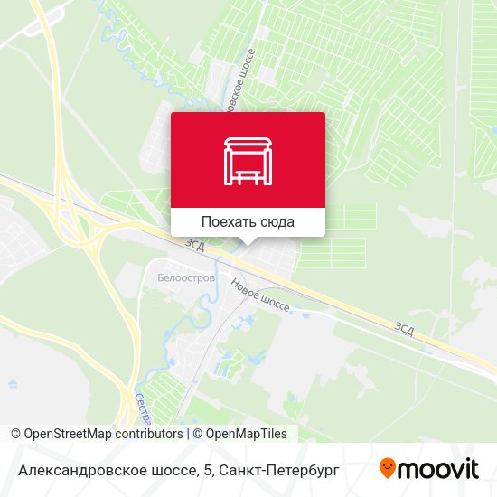 Карта Александровское шоссе, 5