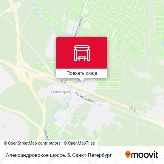 Карта Александровское шоссе, 5