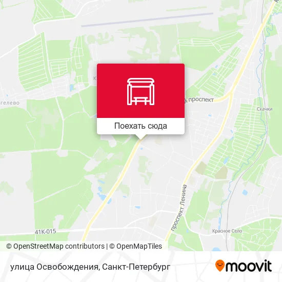 Карта улица Освобождения