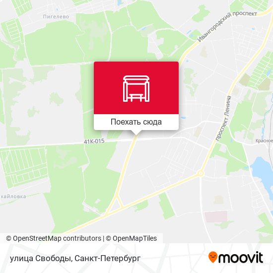Карта улица Свободы
