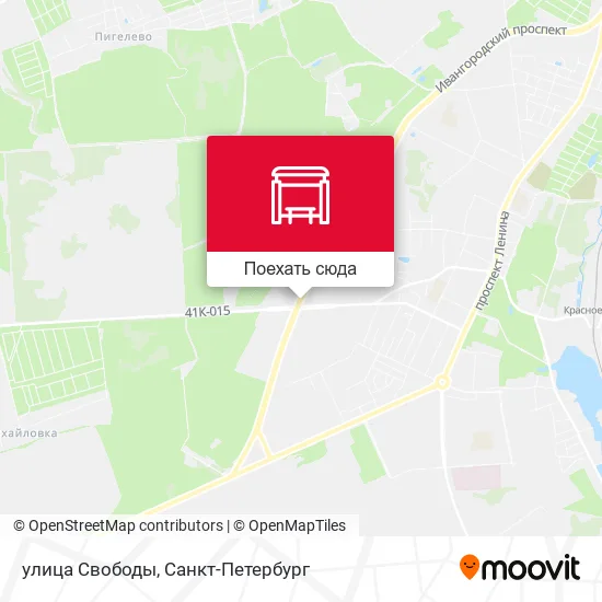 Карта улица Свободы
